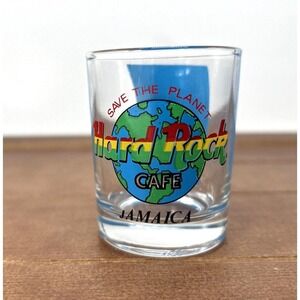Hard Rock Cafe Save The Planet Jamaica One Double‎ Shot Glass